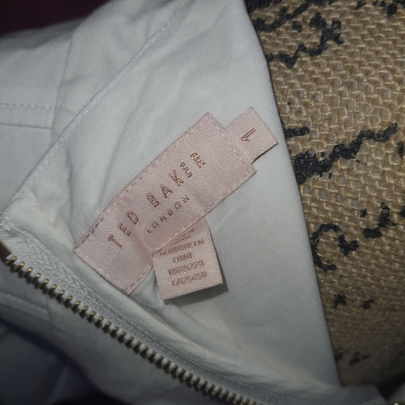 Ted Baker Tuleela Tranquility Print Dress, White - Picture 4 of 7